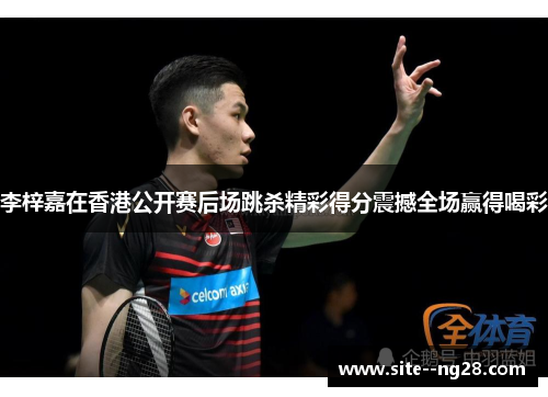 李梓嘉在香港公开赛后场跳杀精彩得分震撼全场赢得喝彩