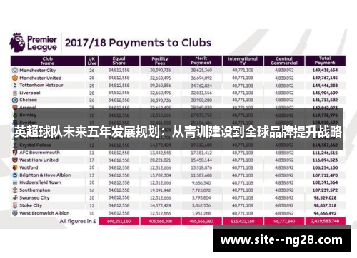 英超球队未来五年发展规划:从青训建设到全球品牌提升战略 英超球队未来五年发展规划:从青训建设到全球品牌提升战略