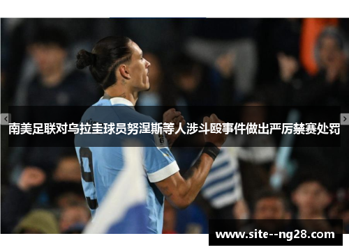 南美足联对乌拉圭球员努涅斯等人涉斗殴事件做出严厉禁赛处罚 南美足联对乌拉圭球员努涅斯等人涉斗殴事件做出严厉禁赛处罚